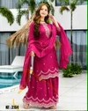 KF 2154 Kalaai Vichitra Embroidery Kurti With Bottom Dupatta 